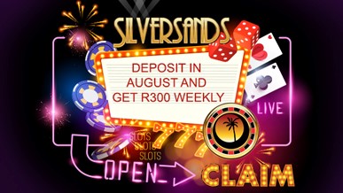 R300 free weekly from silversands casino