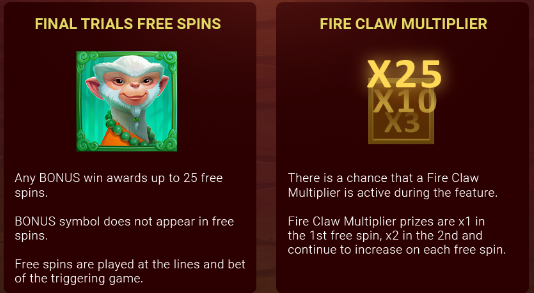 Free spins and multiplier